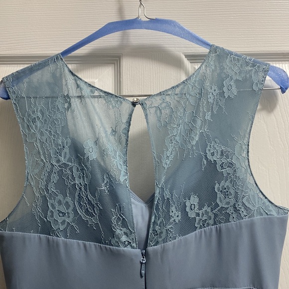 Dusty Blue bridesmaid dress - Picture 3 of 6